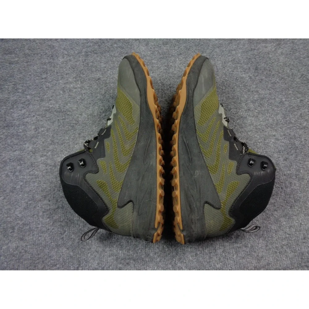 Keen Zionic NXT Mid Mens Hiking Shoes 10.5 Waterproof Boots Green Black Tan